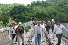 A piedi lungo la ferrovia Fano - Urbino