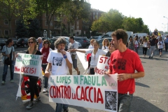 Manifestazione Nazionale Anti Caccia 2012